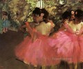 Dancers in Pink Impressionism ballet dancer Edgar Degas